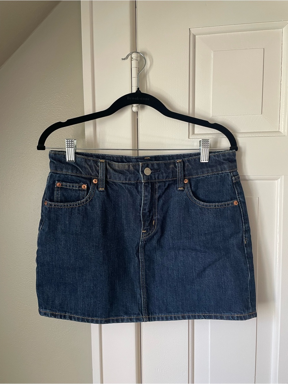 GAP Dark Blue Denim Mini Skirt